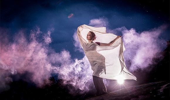 Jaidra in the Clouds