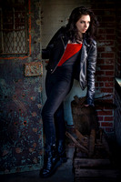 Girl in Leather